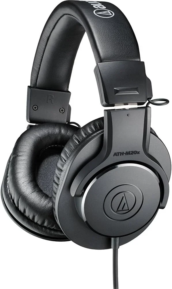 Audio-Technica ATH-M20X Professional Studio Monitor Headphones