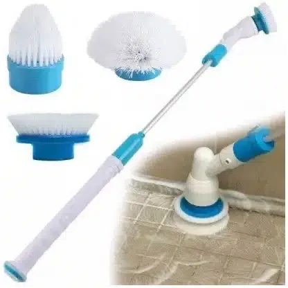 Hurricane Spray Spin Tile Scrubber Floor Mop Cleaner Brush