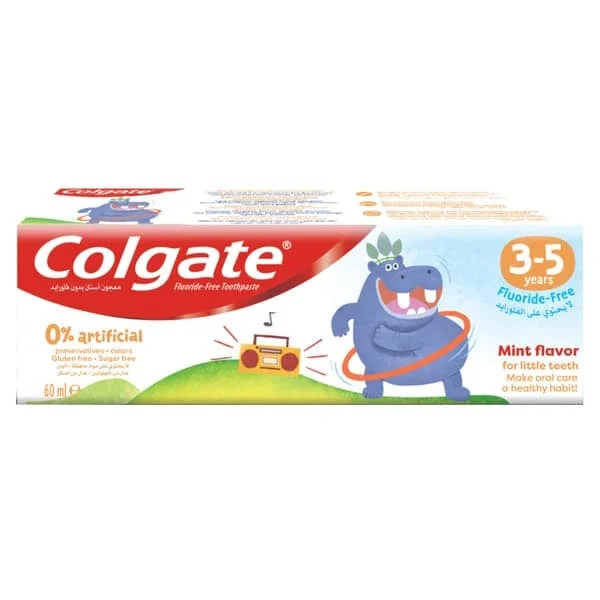 Colgate Kids Toothpaste Natural Mint Flavour Toddler