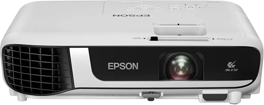 Epson EB-W51 3LCD, 4000 Lumens, 320 Inch Display, WXGA Projector