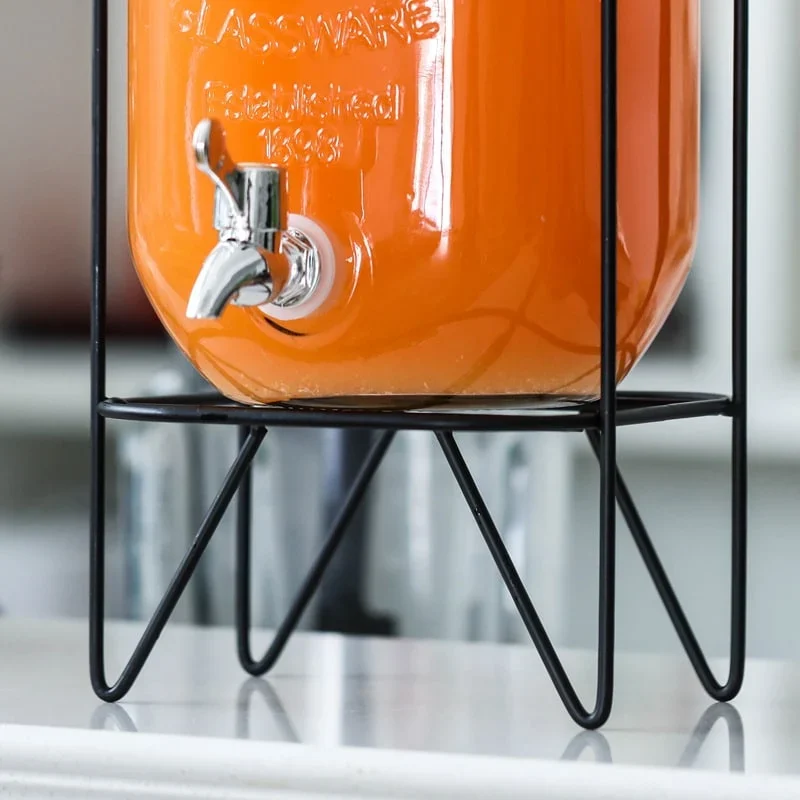 Glass Beverage Dispenser - 4L