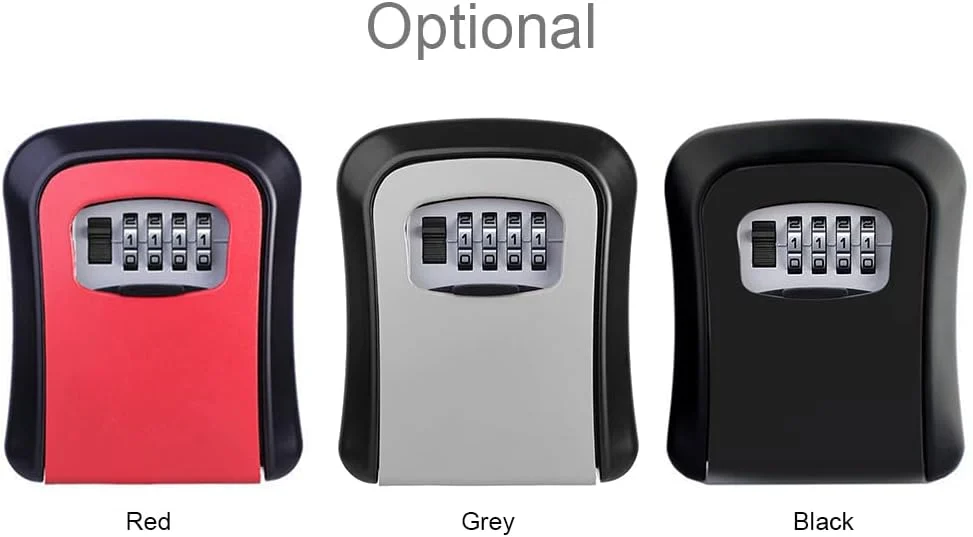 Key Storage Lock Box Wall Mounted with - Image 3