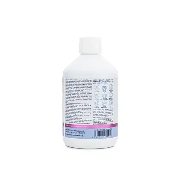 LIQUID COLLAGEN JOINT HEALTH DELICIOUS BERRIES COL CLQ BCO 500 DBE MW 222 BACK1.webp