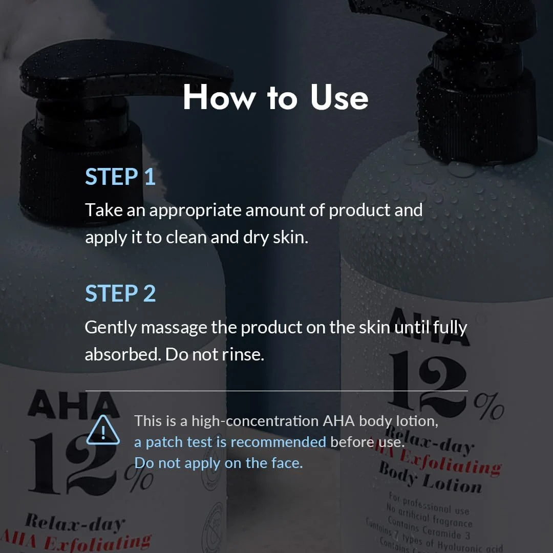 Relax Day AHA Exfoliation Body Lotion (300g) - Image 8