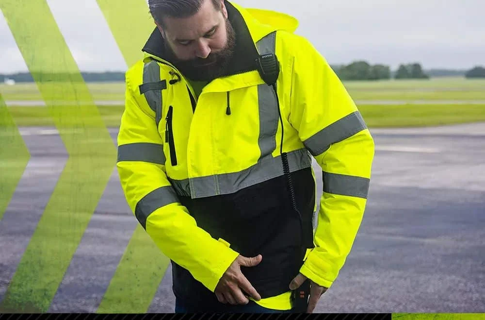 High-Visibility Rain Jacket - Image 8