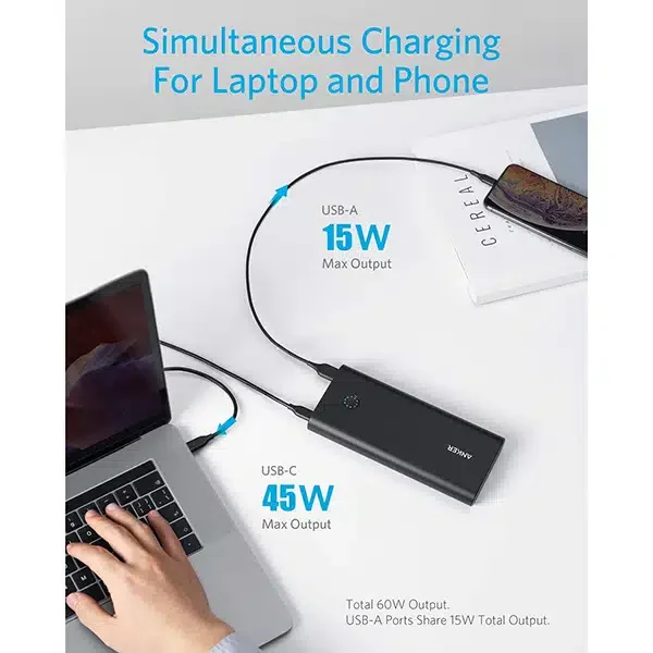 Anker PowerCore+ 45W Portable Power Bank with - Image 5