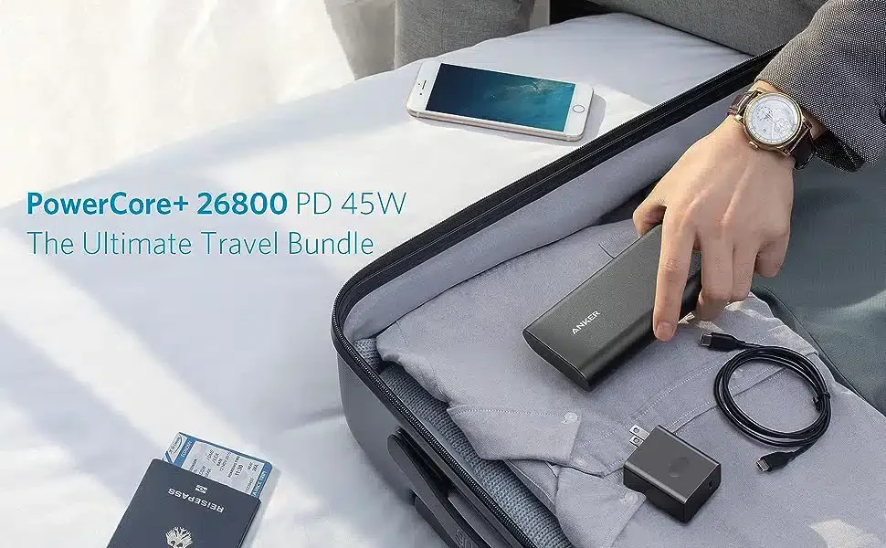 Anker PowerCore+ 45W Portable Power Bank with - Image 9