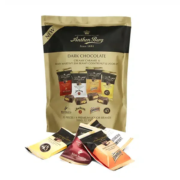 Anthon berg liquor filled chocolates with creamy caramel filling chocolate 350g.webp