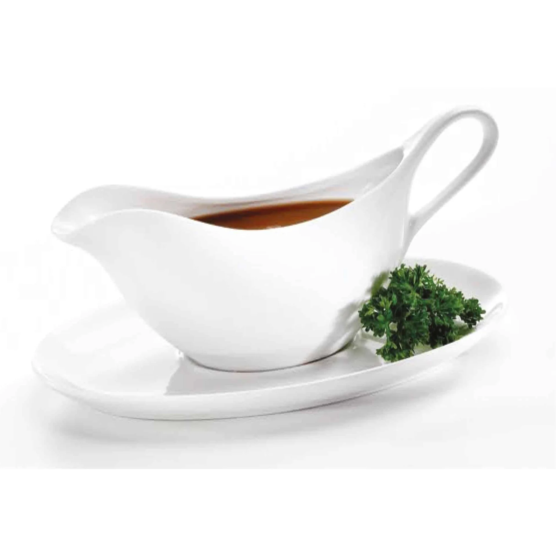 Symphony Gravy Boat and Tray – 325ml