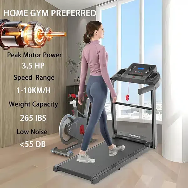 Beaphie Foldable Smart Running Treadmill - Image 5