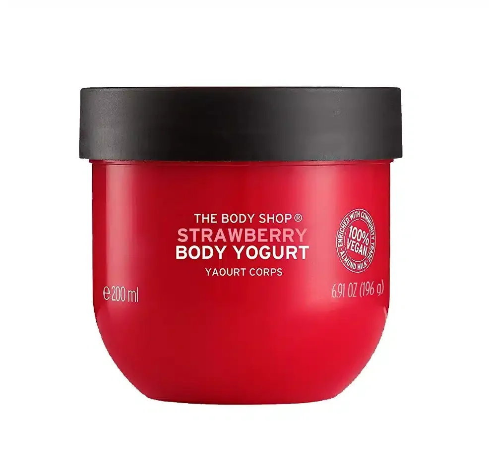The Body Shop Vegan Body Yogurt Strawberry