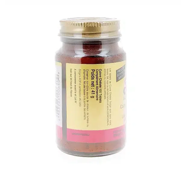 Chelated copper dietary supplement usage.webp