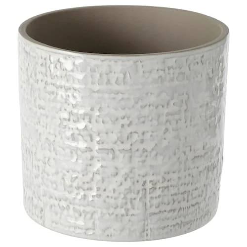 Plant pot, indoor/outdoor white