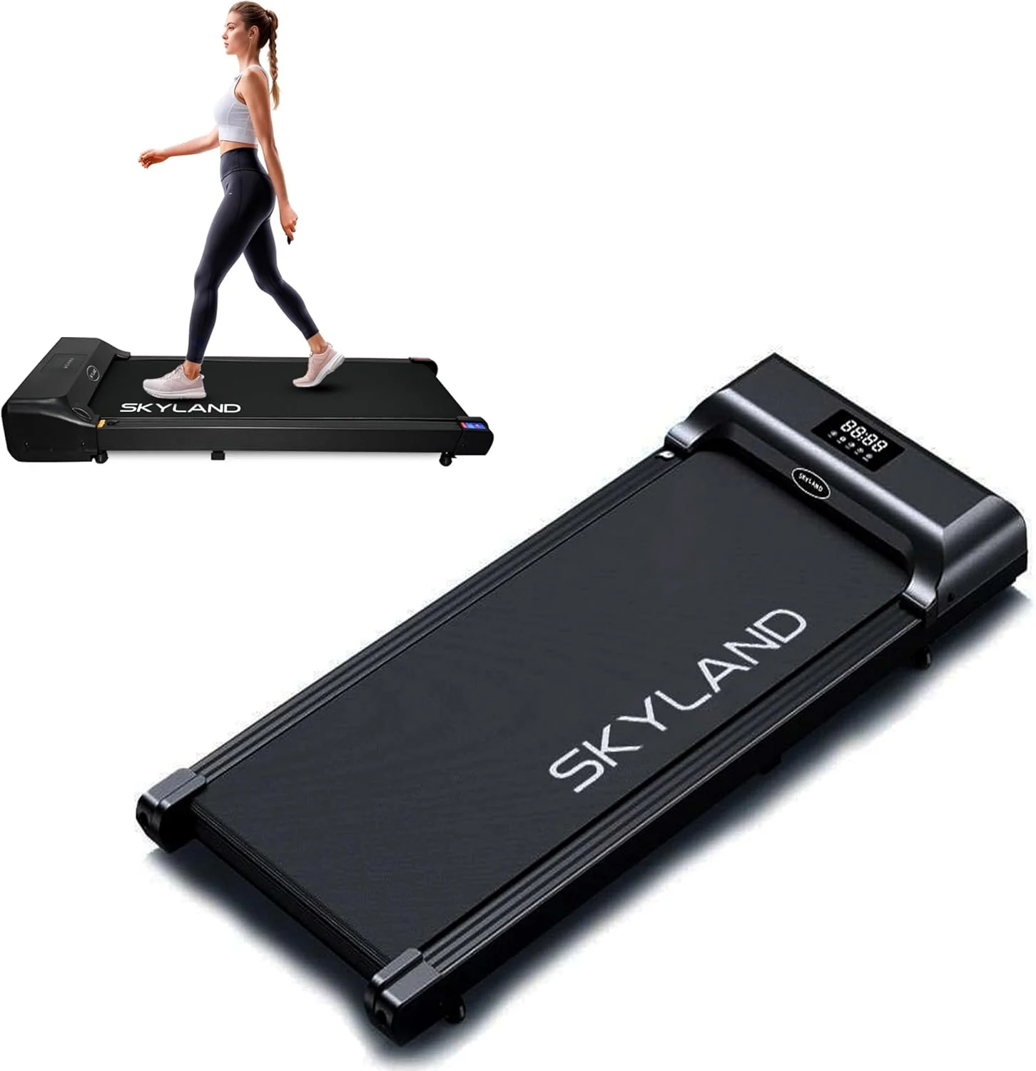 SKY LAND Compact Walking Pad Treadmills for Home & Office