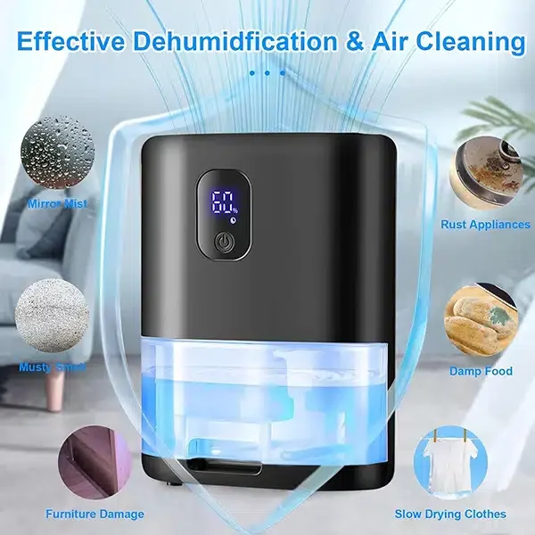 Portable Dehumidifier with Auto Shut off - Image 6