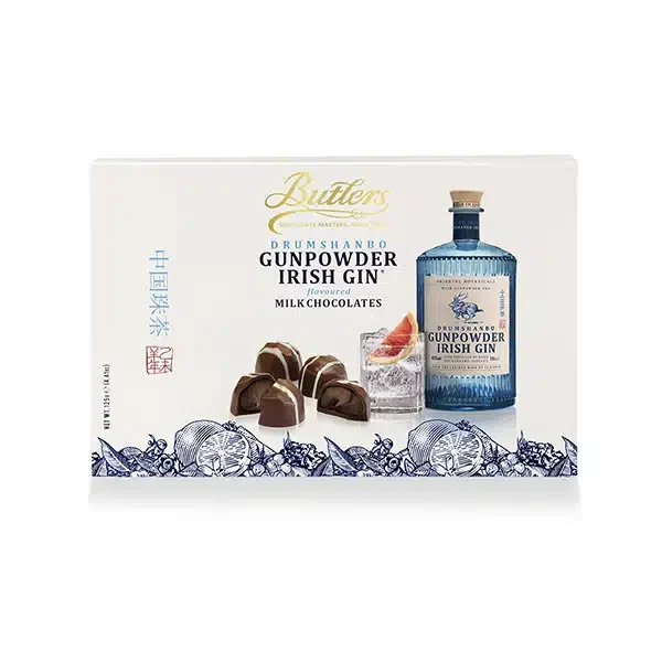 DrumShanbo Gunpowder Irish Gin Flavoured Milk Chocolates