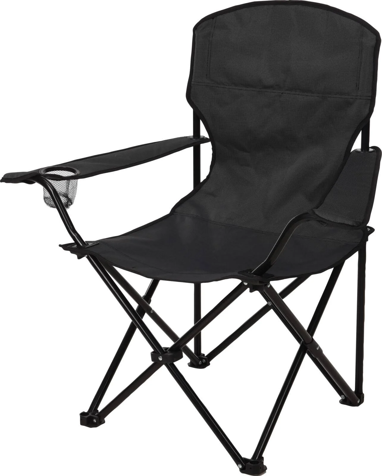 KI Portable Folding Chair Black
