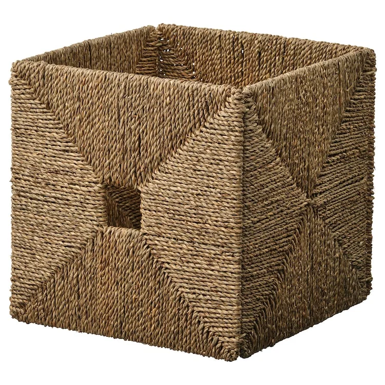 Seagrass storage basket