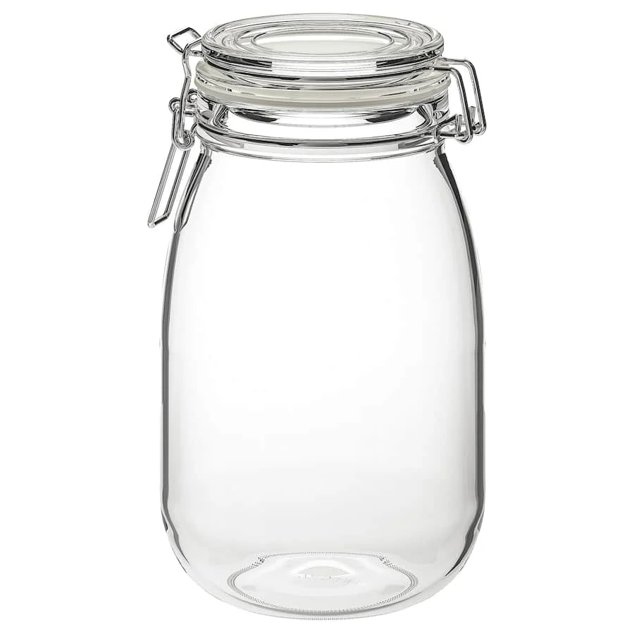Jar with lid