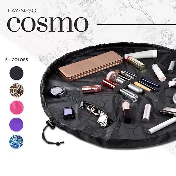 Lay-n-Go Cosmo Deluxe Cosmetics & Makeup Bag