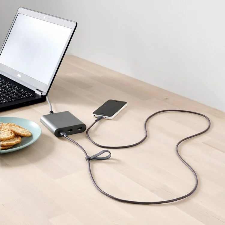 USB-C to lightning, dark grey, 1.5 m - Image 4