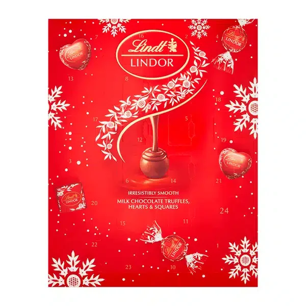 Lindt Lindor Milk Chocolate Advent Calendar 268g