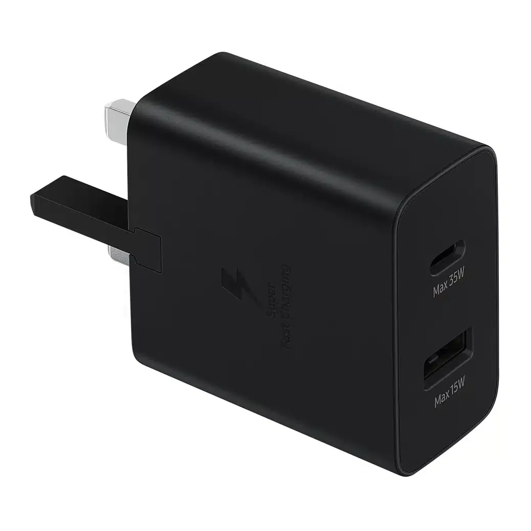 Samsung 35W PD Adapter, USB-C, USB-A