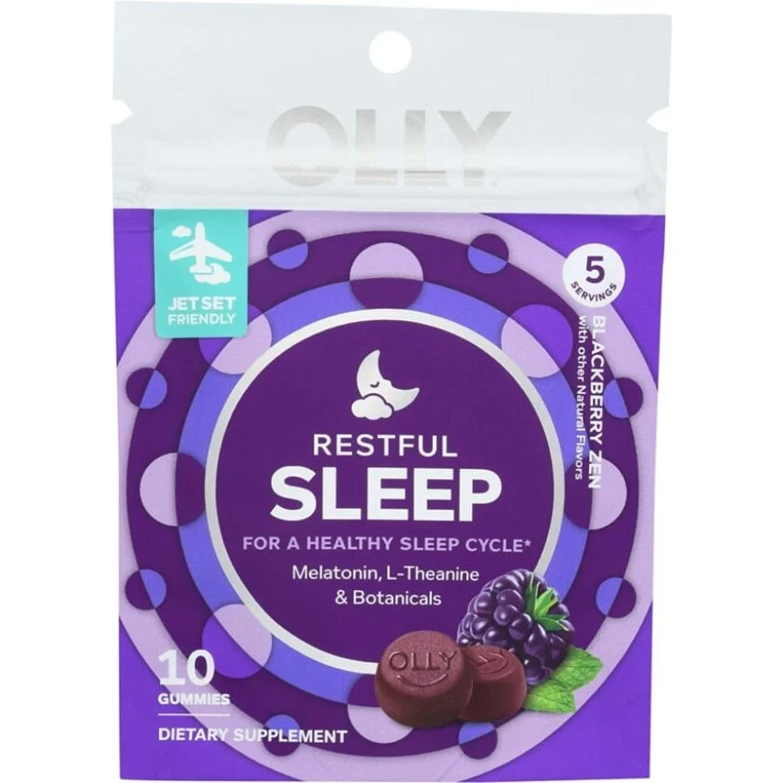 OLLY Blackberry Zen Restful Sleep Gummy