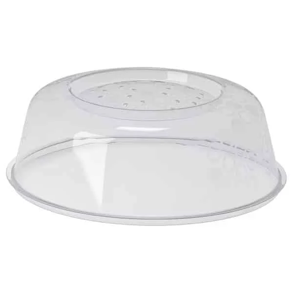 Microwave lid, gray, 10 "