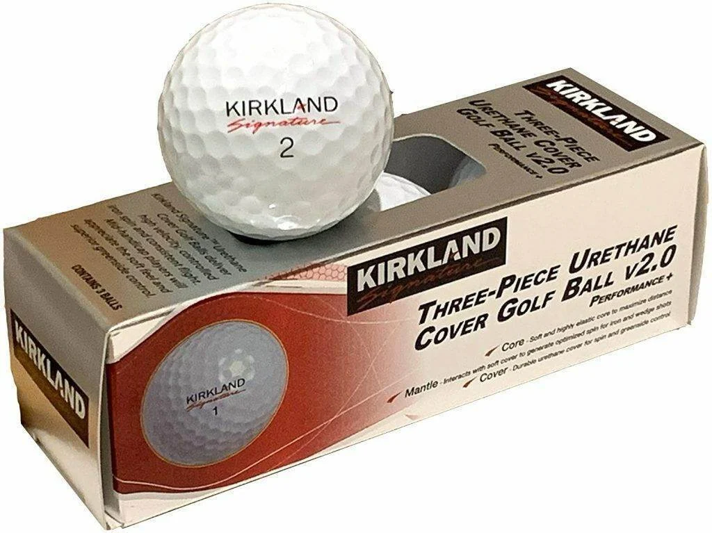 Kirkland Signature 3-Piece Urethane Cover Golf Balls