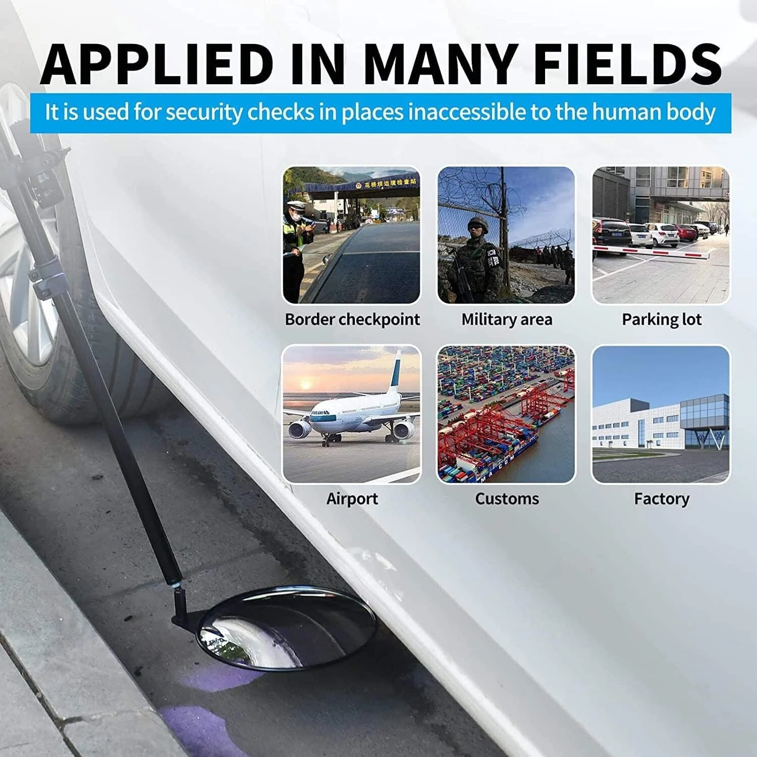 Under Vehicle Inspection Mirror - Image 3