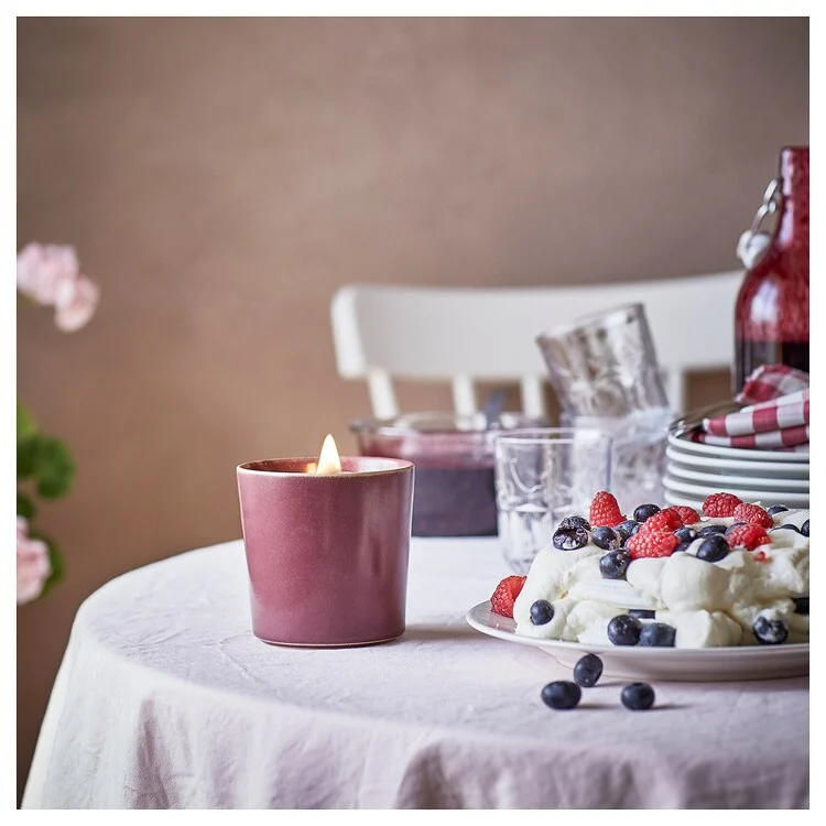 Scented candle in ceramic jar - Image 5