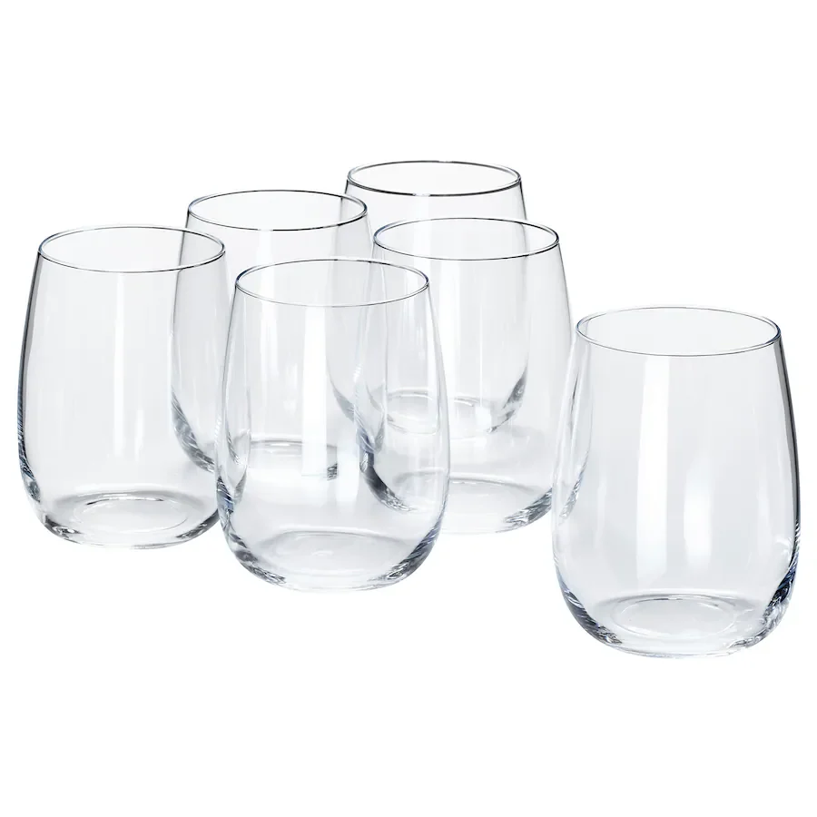 STORSINT Glass, clear glass - 6 Pieces