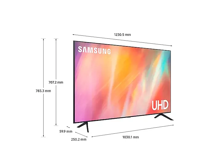 SAMSUNG 55” AU7100 UHD 4K HDR Smart TV - Image 6