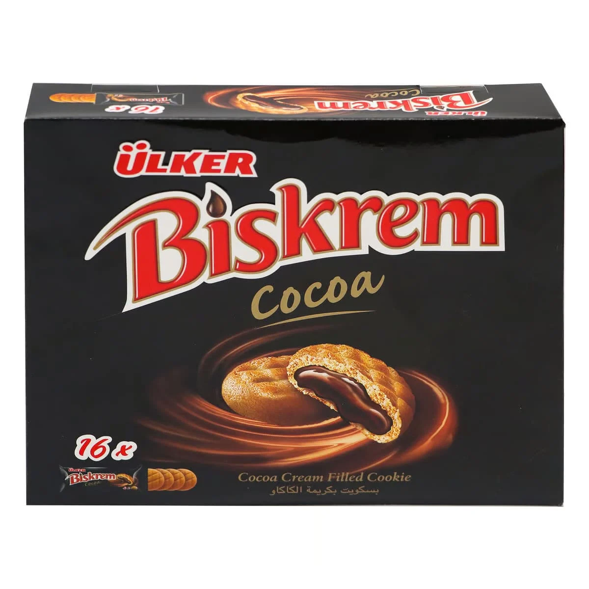 Ulker Biskrem Cookie Cocoa Cream 16 x