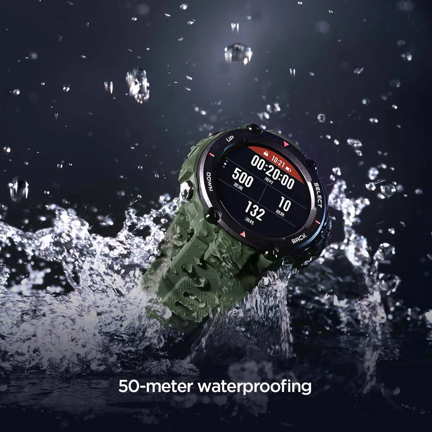 Amazfit T-Rex Smart Watch - Army Green - Image 5