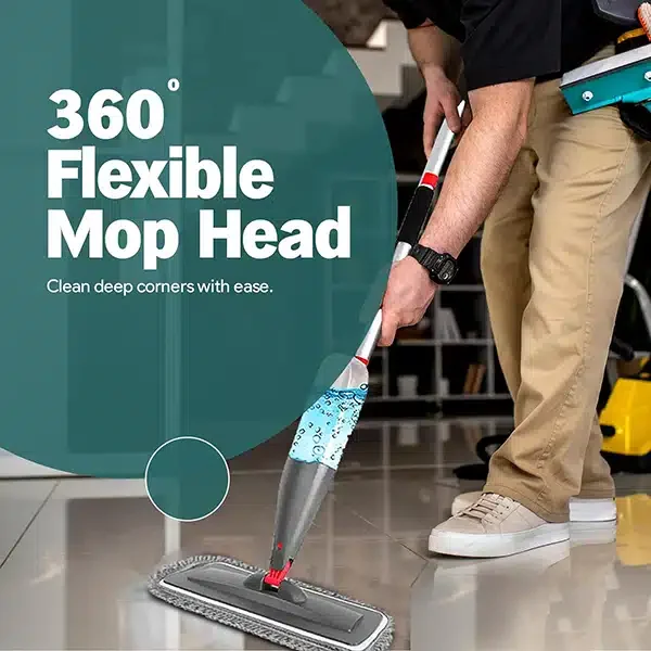 Zarish Home Spray Mop with 800ml Refillable - Image 3