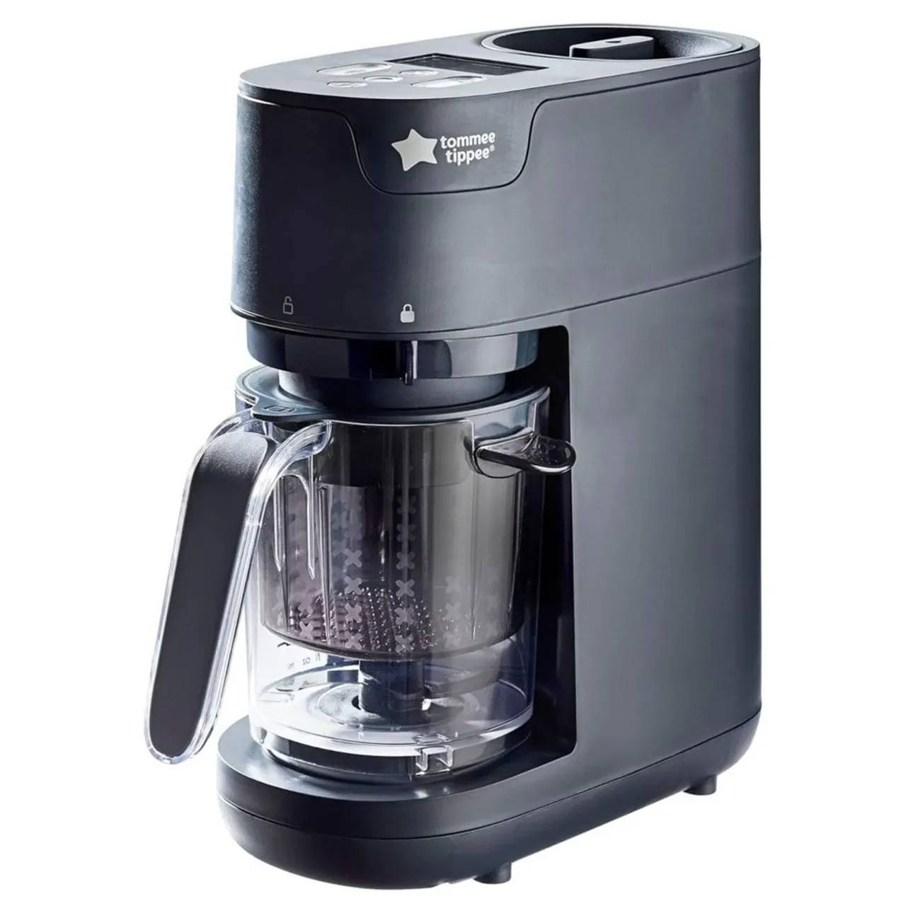 Tommee Tippee Quick Cook 6 in 1 Baby Food Maker Black 500 ml